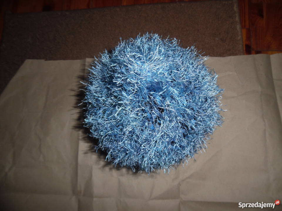 Czapka z wełny reczna robota Dla kobiet Nakrycia głowy Moda i Styl Oborniki Śląskie