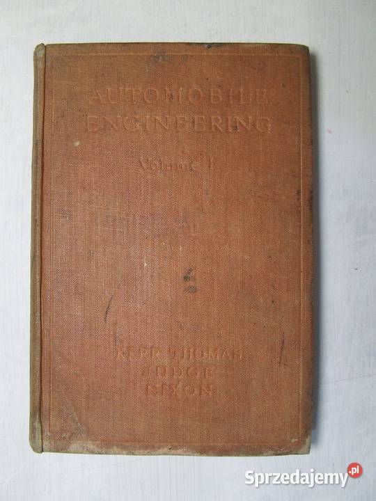 Automobile Engineering technika samochodowa 1938 Czeladź