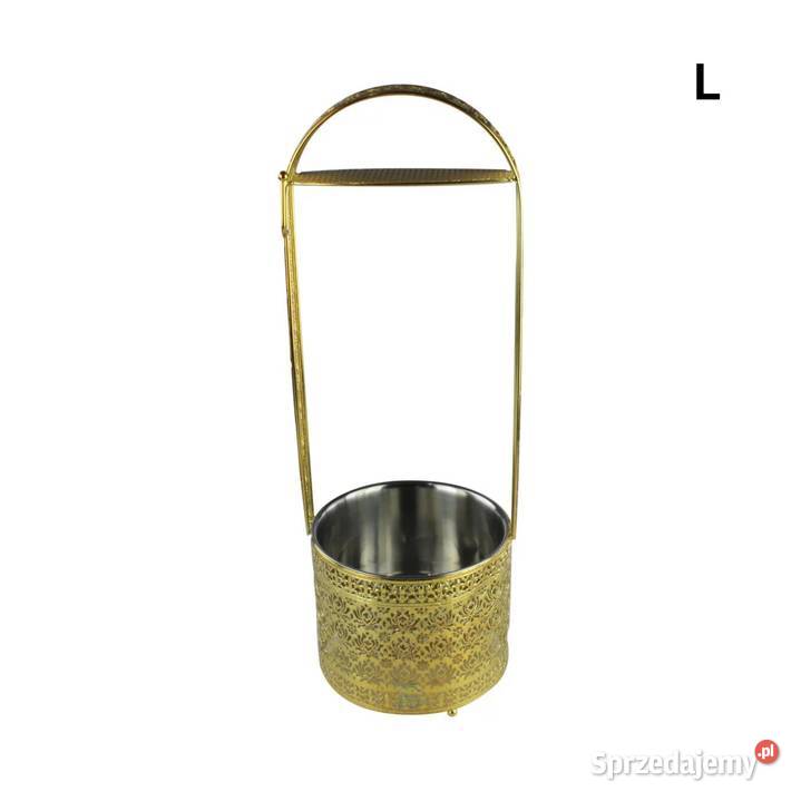 Duże Nosidełko do Węgielków M04 Złoty Rozmiar L