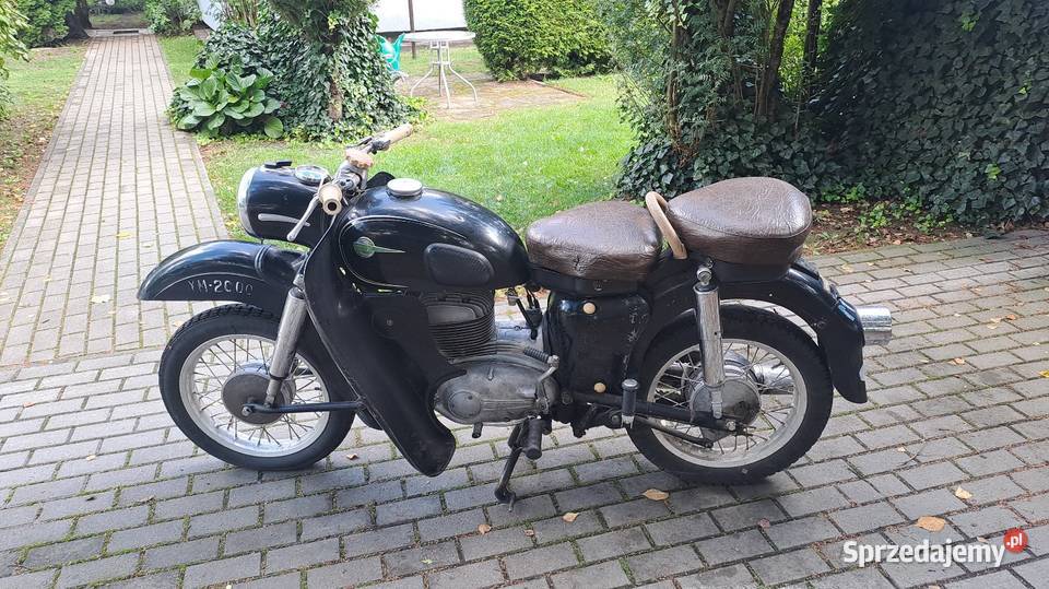 MZ es 2501 Milicyjna Oryginał MO Motocykle, skutery, quady Wałcz