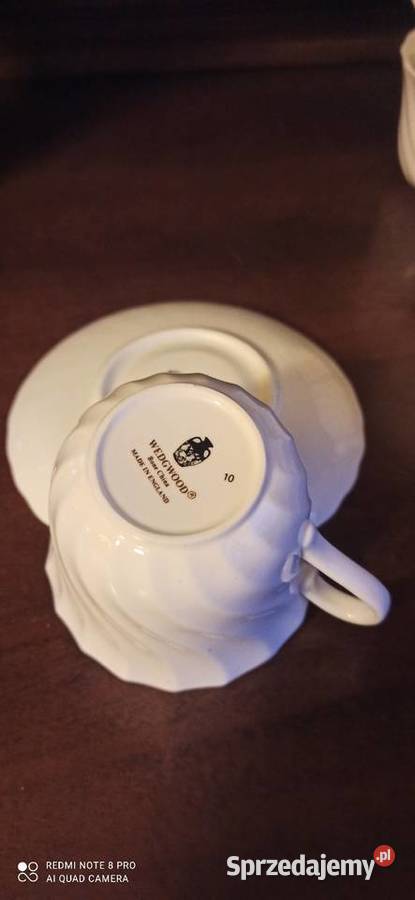 Filiżanka biała Wedgwood Made in England