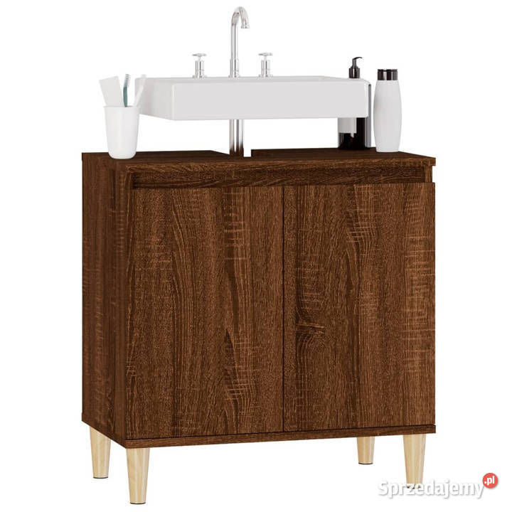 Szafka pod umywalkę brązowy dąb 58x33x60 Warszawa