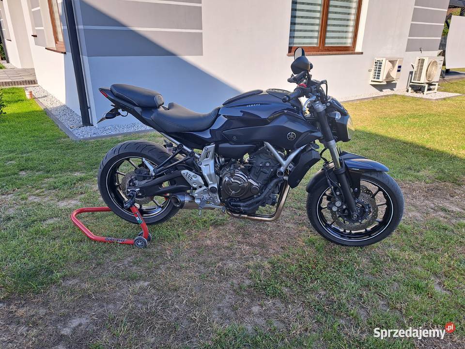 Yamaha Mt07 2015 kategoria A2 odblokowana Rok produkcji 2015 Wrocław