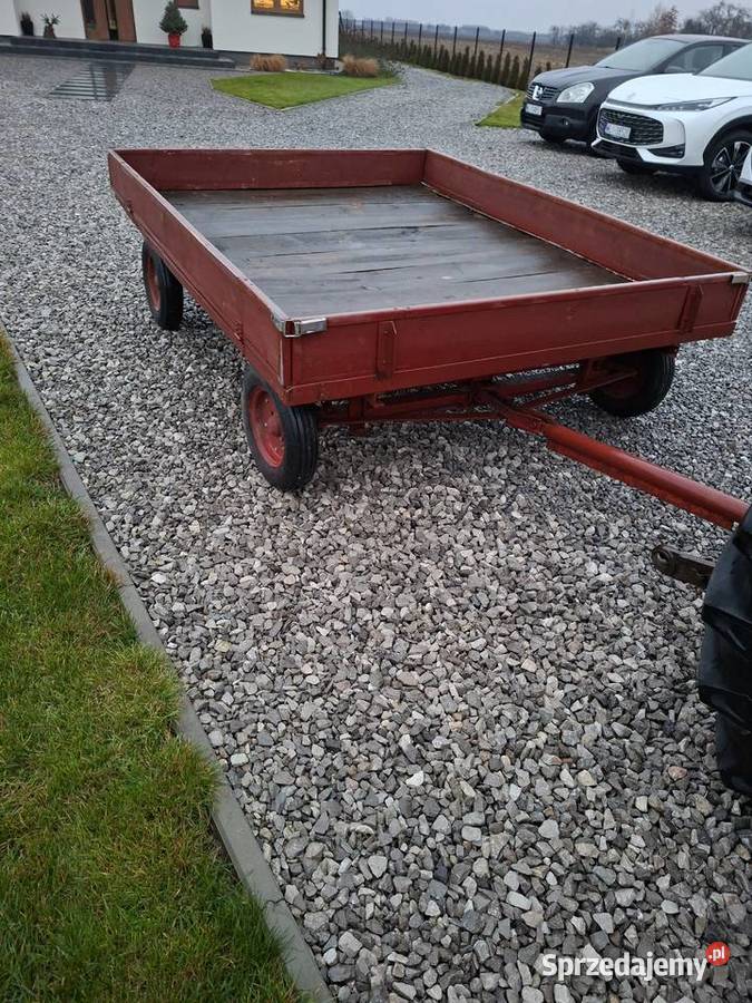 Przyczepaprzyczepka do ciągnika quada Burtowe i plandeki Lipsko