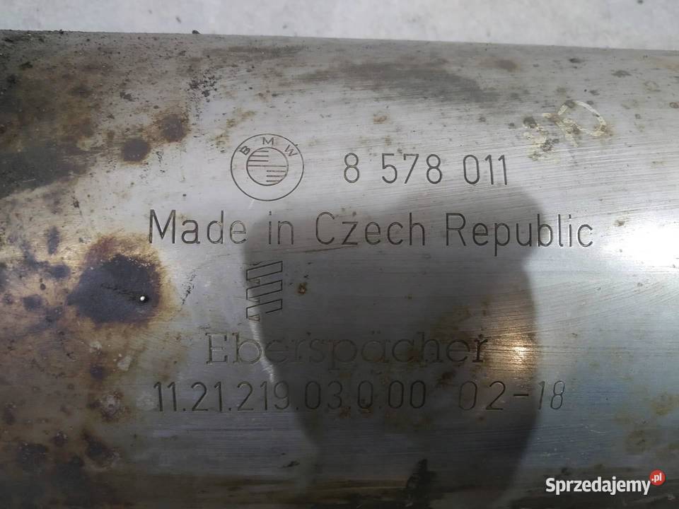 TŁUMIK WYDECH KOŃCOWY 20 D 8578011 Bmw Seria 3 osobowe