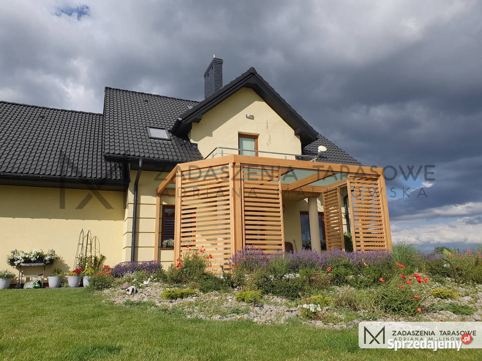 Nowoczesna pergola tarasowa Strzegom