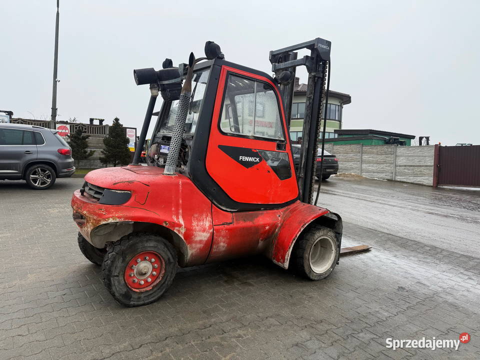 wózek widłowy terenowy LINDE H45D Perkins 4500 sprzedam