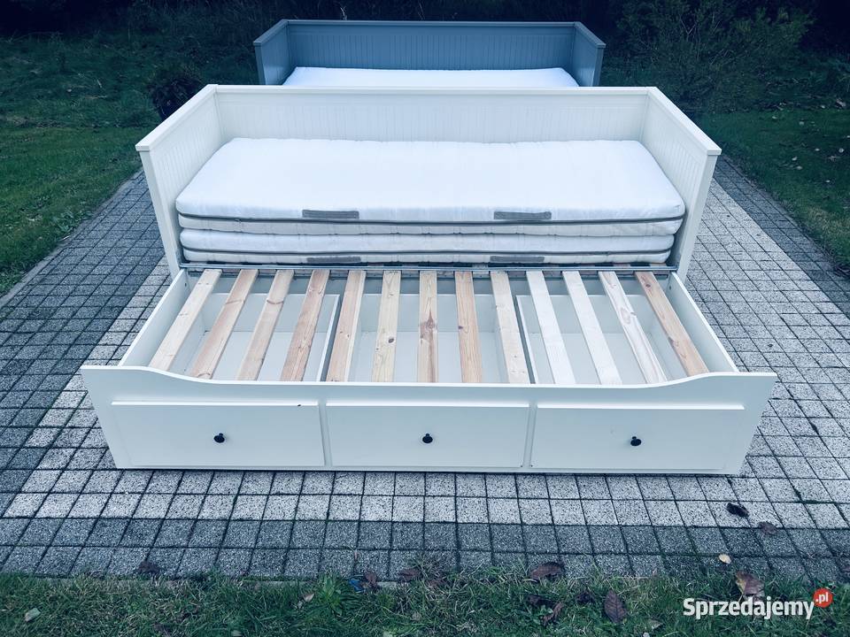 IKEA HEMNES Łóżko Leżanka z 3 szufladami 2