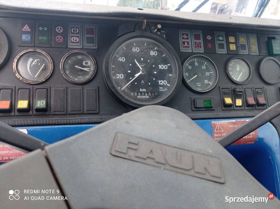 Żuraw mobilny FAUN RTF atf 302 30 ton Rok produkcji 1992 Kołbiel