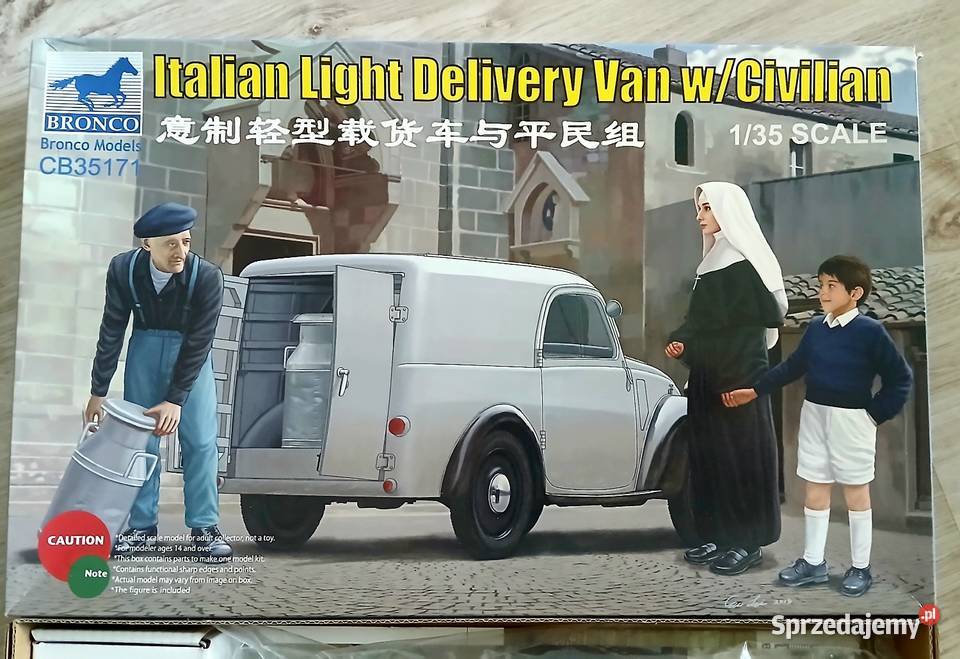 Model Bronco CB35171 Italian Light Delivery Van lubelskie Lubartów