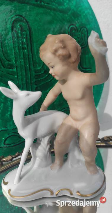 VINTAGE WALLENDORF NIEMCY PORCELANOWA FIGURKA Pabianice