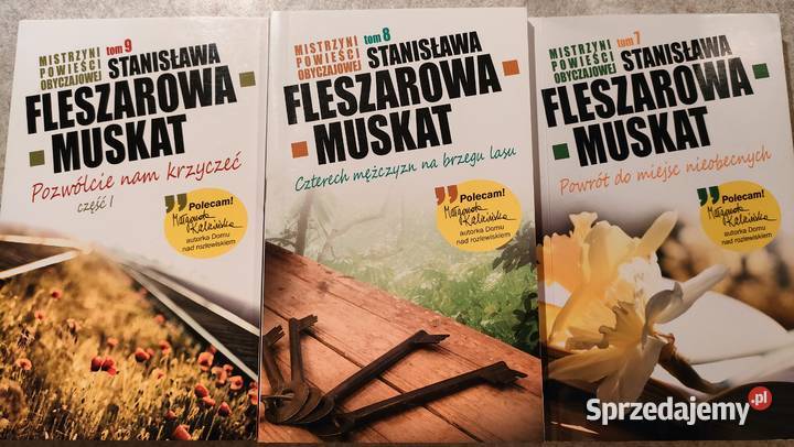 książki Stanisława FleszerowaMuskat Bielsko-Biała sprzedam