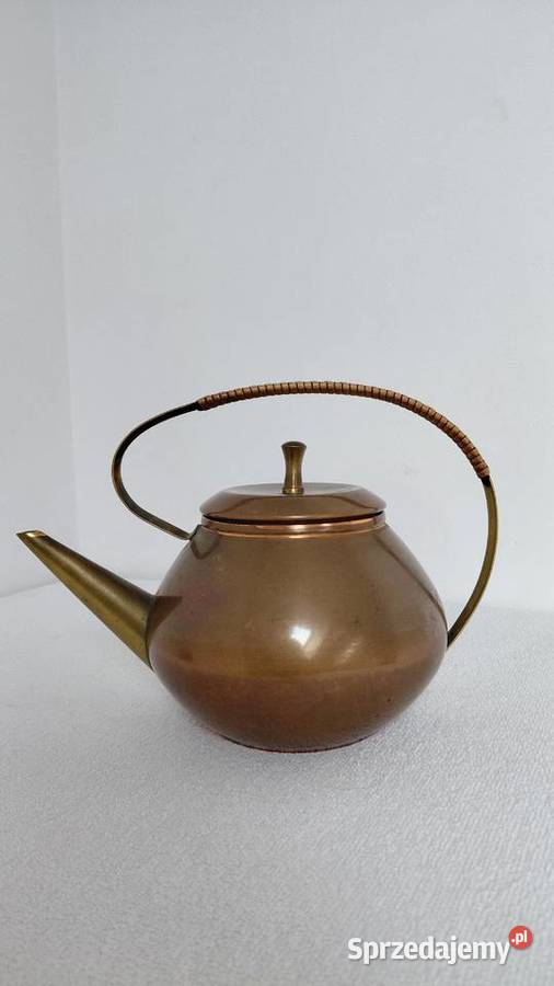 Czajnik miedziany imbryk Krzykawa