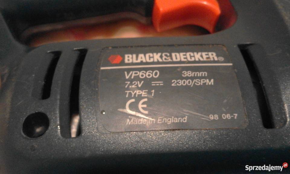 black decker VP650 72v cordless multi purpose saw