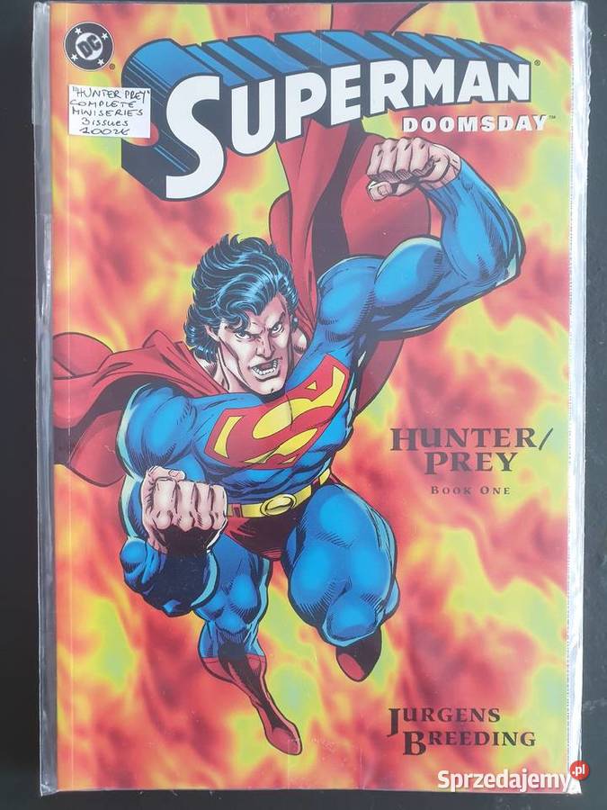 Superman Doomsday Hunter Pray miniseria 3 Gdynia
