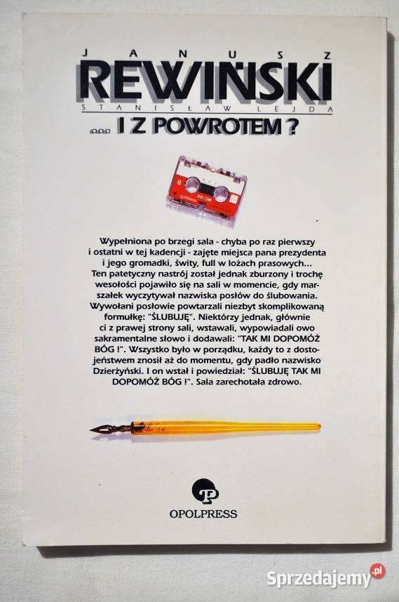 Janusz Rewiński Z kabaretu do Sejmu i z powrotem Warszawa