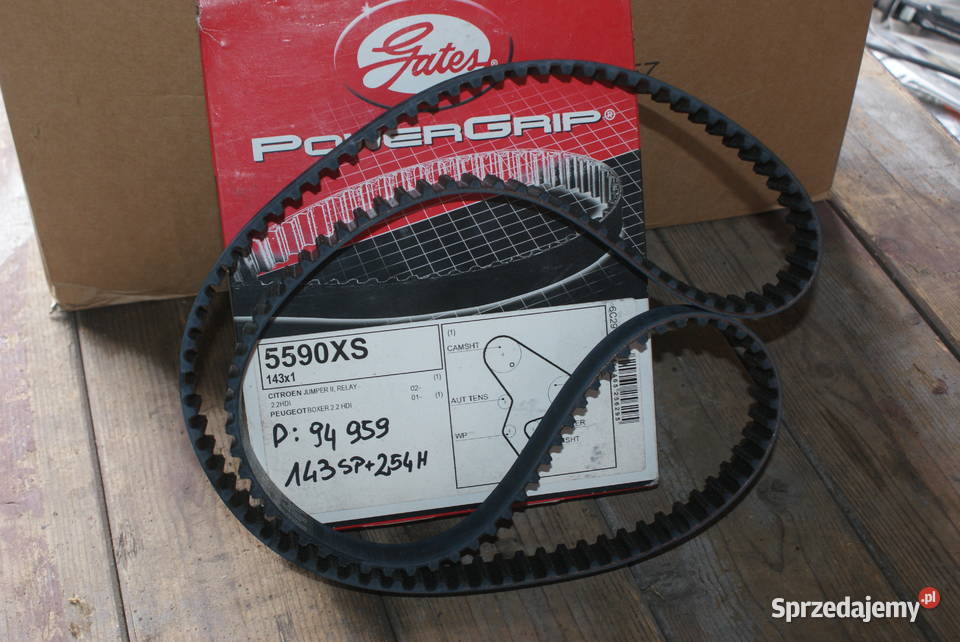 GATES PASEK ROZRZ 143Z JUMPER BOXER 01 5590XS Pozostałe Białobrzegi