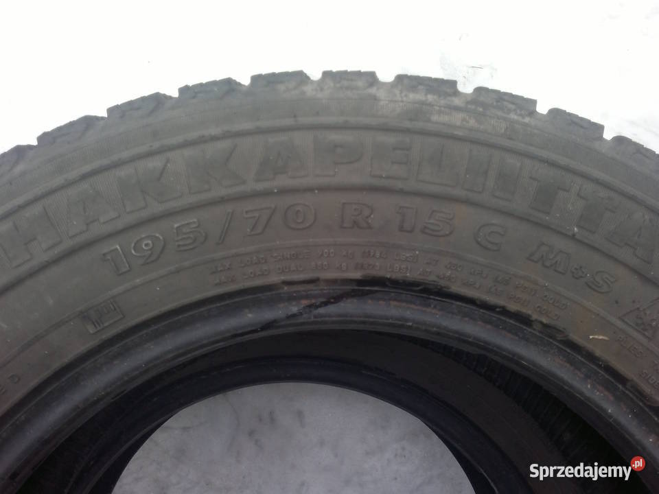 Nokian Hakkapeliitta CR3 19570R15C 4sztuki Wyszków