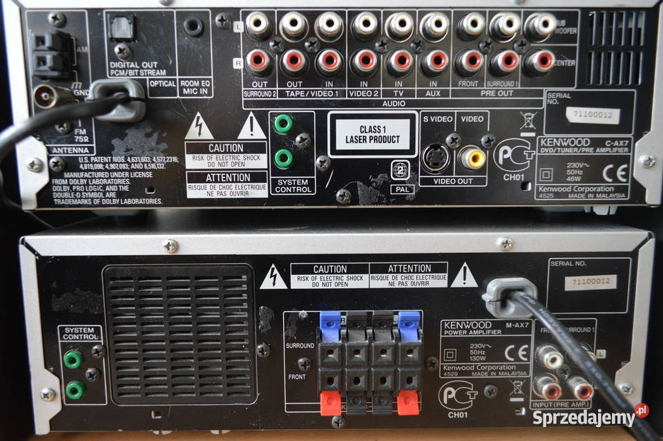 Kenwood AX7 Infinity Reference 11i System