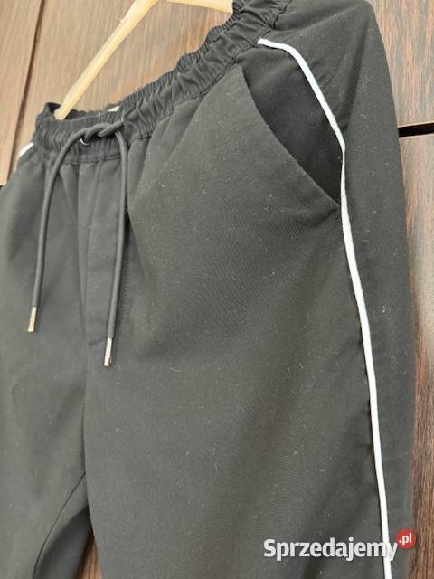 Spodnie męskie M Jogger fit Bershka czarne z śląskie Częstochowa sprzedam