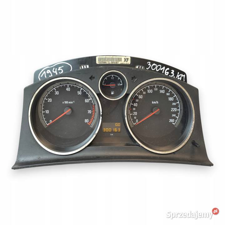 LICZNIK ZEGARY 13225986 XF Opel Astra H Zafira B Liczniki i zegary