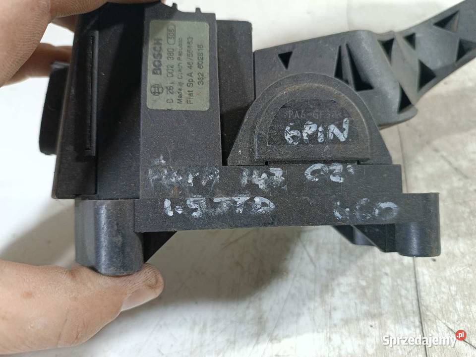 PEDAŁ GAZU POTENCJOMETR ALFA ROMEO 147 16 16V TS wielkopolskie