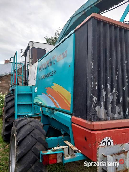 Sieczkarnia Mengele Mammut 6300 Case Samojezdne wielkopolskie