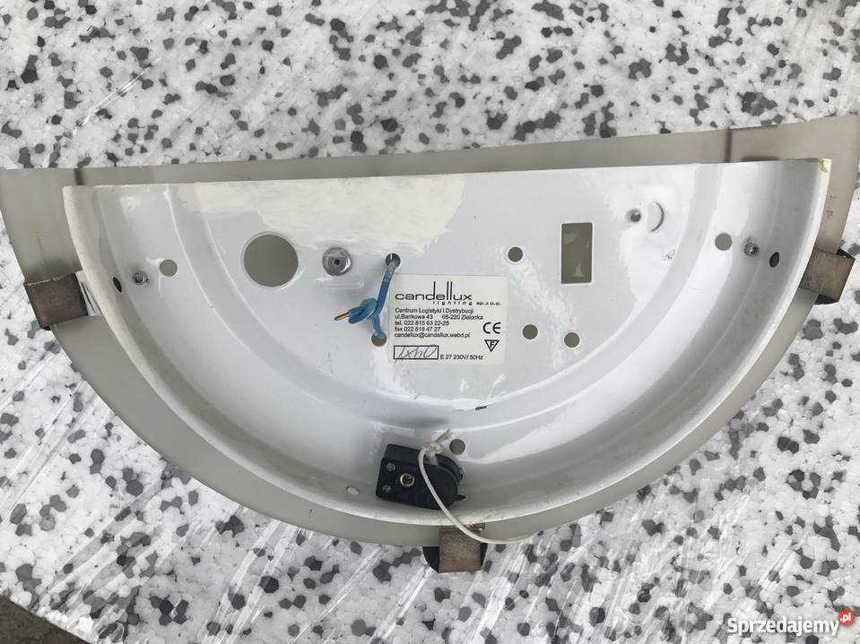 kinkiet półplafon ścienny Candelux Aleksandrów Łódzki