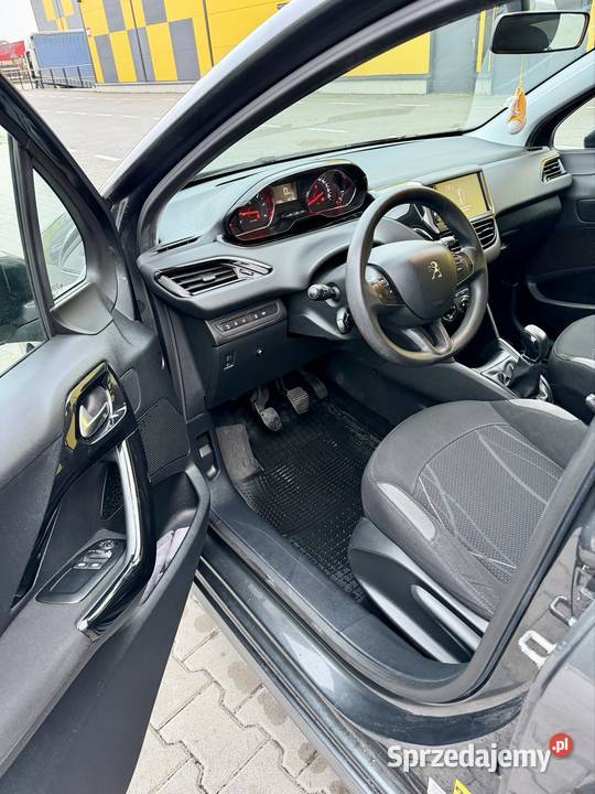 Peugeot 208 PolskiSalon MalyPrzebieg SCT szary 208 Kraków sprzedam