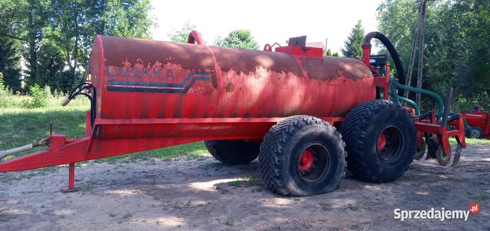 Beczkowóz zalewowy z aplikatorem Szołtany