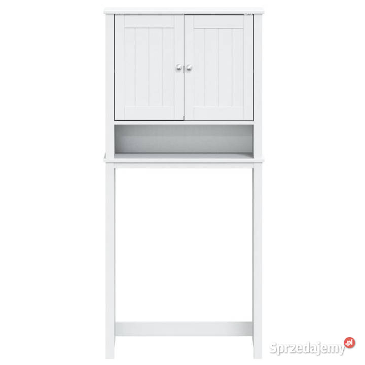 Szafka pralkę BERG biała 76x27x1645 lite drewno Warszawa