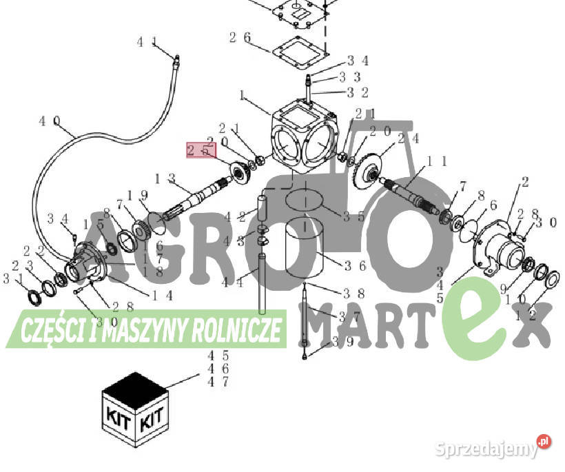 1315598C1 KOŁO ZĘBATE Z18 CNH dolnośląskie Wichrów sprzedam