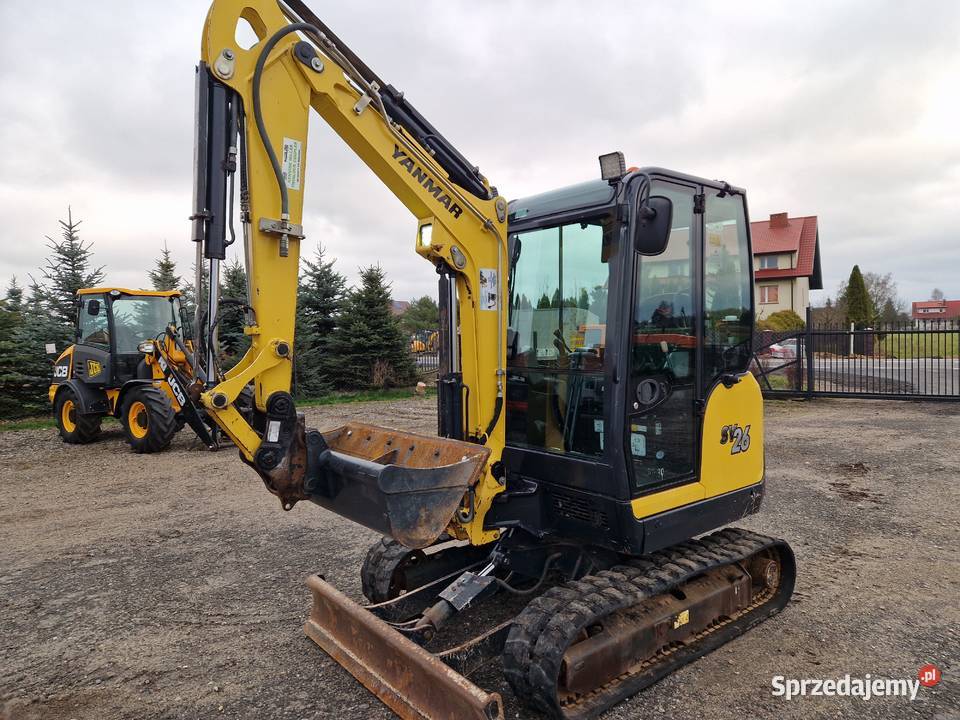 Minikoparka Yanmar SV 26 2020r 2000mtg Ryżki
