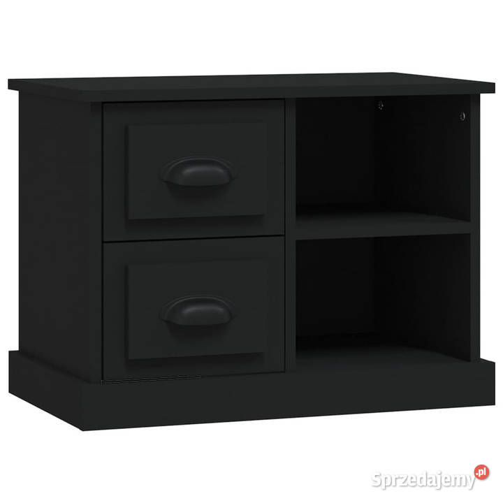 Szafka nocna czarna 60x355x45 WM816369 Nocne Warszawa