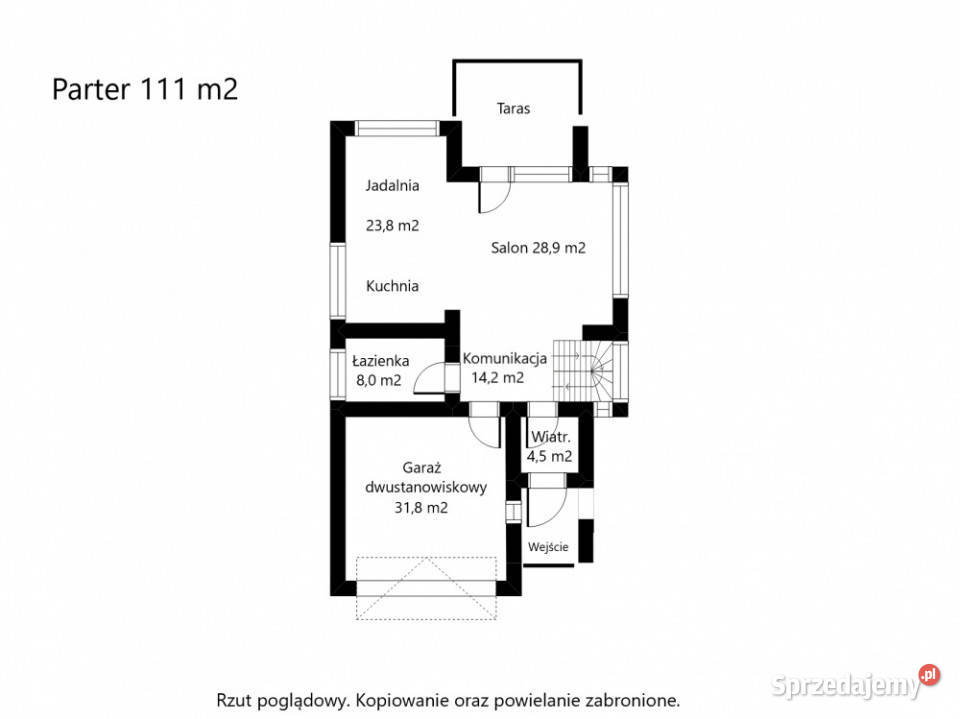 Wyjątkowy dom wolnostojący z antresolą Kobylin Grójec