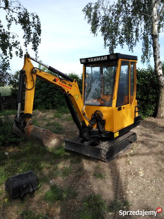 sprzedam minikoparke yanmar b12 w stanie sprzedam