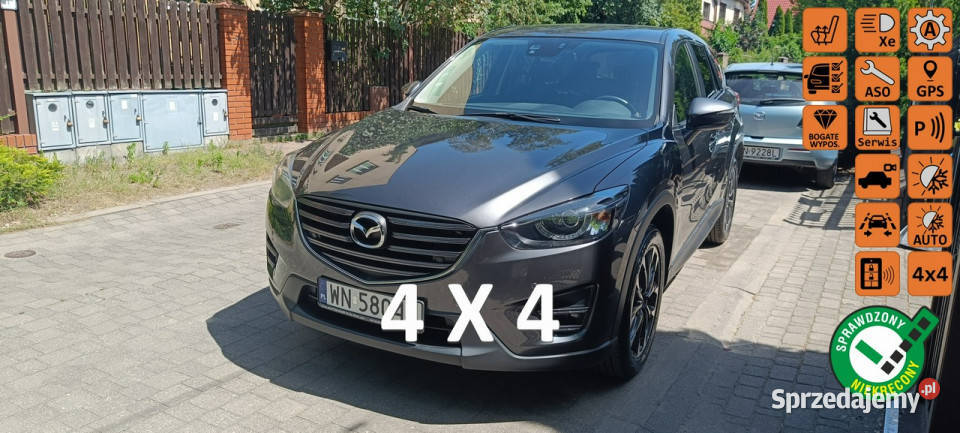 Mazda CX5 20 SKYACTIVG Nakama AWD automatmały klimatyzacja Warszawa sprzedam