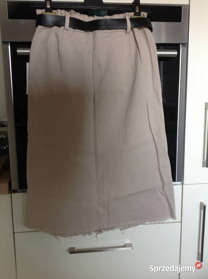 Beżowa Spódnica Jeans Damska SM NOWA Nowa Sól