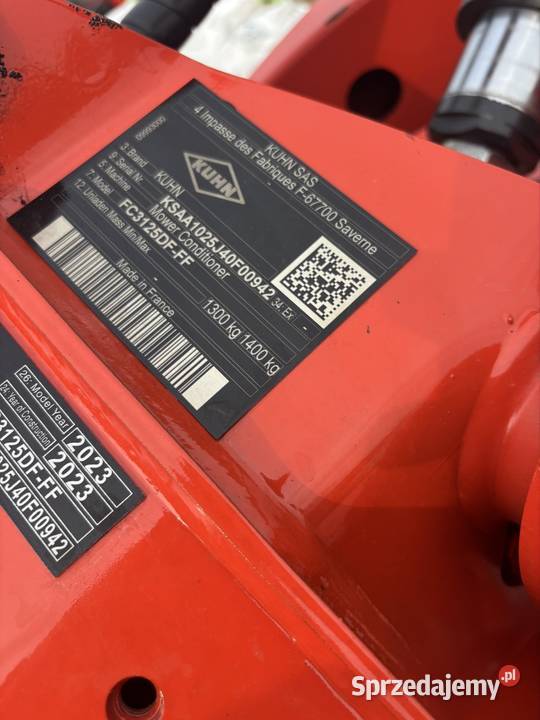 Kosiarka Czołowa KUHN GMD 3125