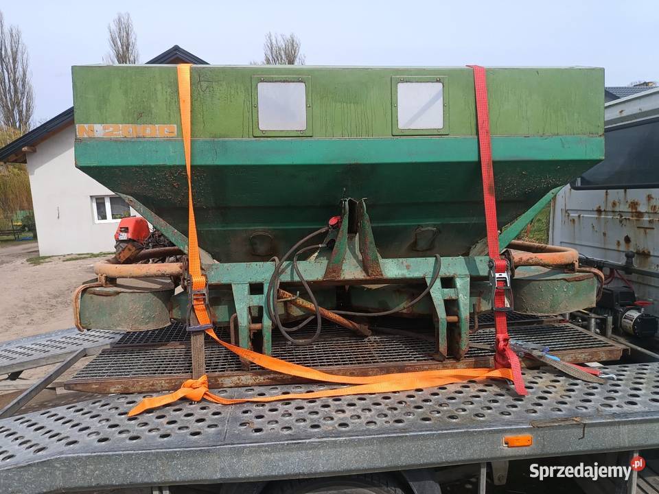 Rozsiewacz Nawozów Amazone 2t Rozsiewacze nawozów mazowieckie Ostromęczyn-Kolonia sprzedam