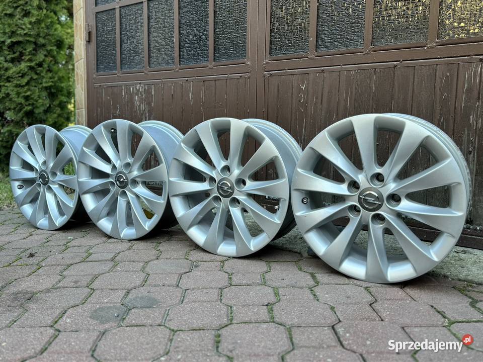 Alufelgi Opel 5x115 16 65J ET 37 TPMS Średnica 16" lubelskie Biała Podlaska