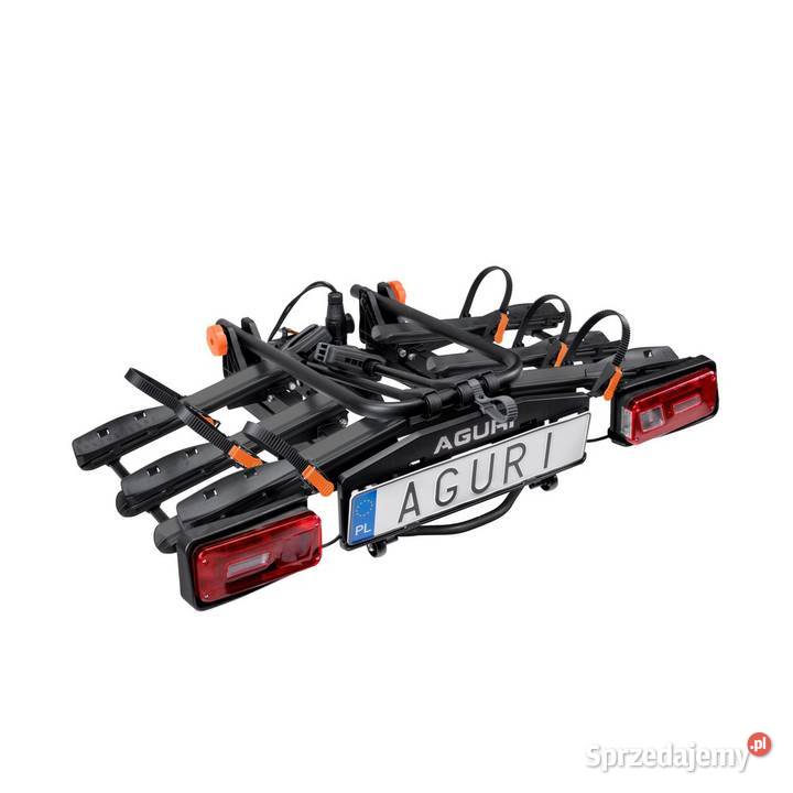 Bagażnik Platforma Rowerowa Aguri Krab 3 Czarna