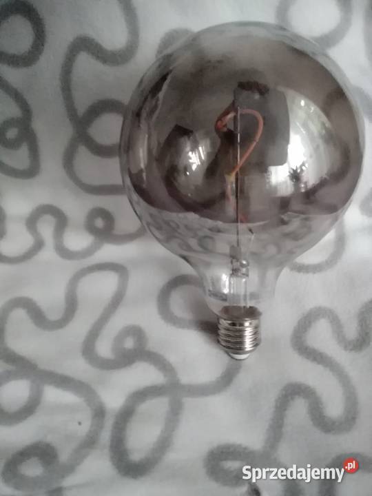 Żarówka LED szara kula Łódź