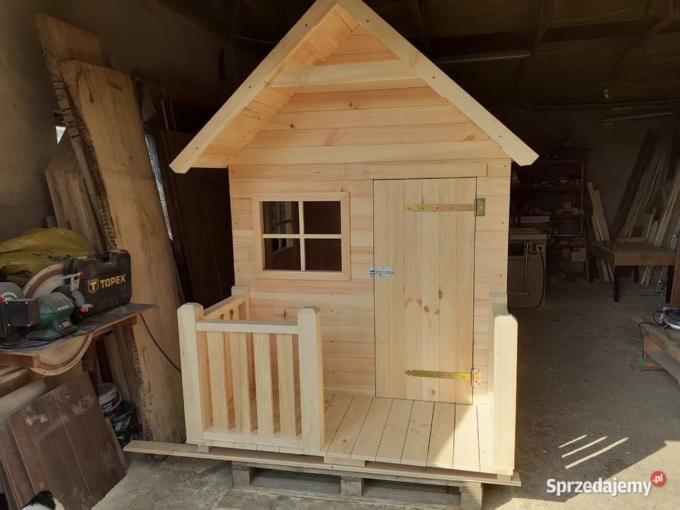 dom domek dzieci ogrodowy plac zabaw piaskownica Bartniczka