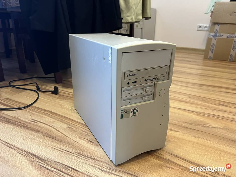 Zabytkowy komputer PC AT AMD K6III 400MHz małopolskie Brzana sprzedam