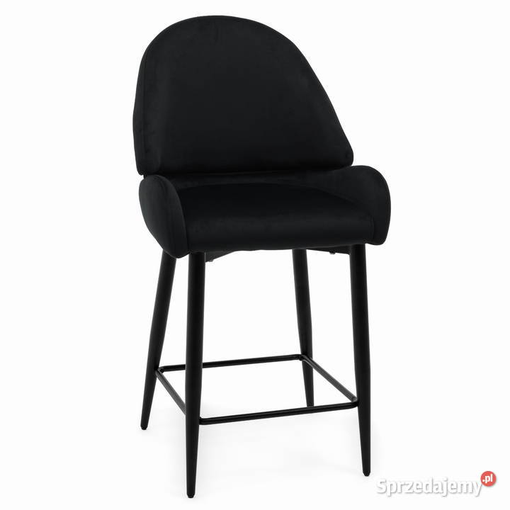 Hoker Tapicerowany Bergamo Czarny Wysyłka 24H Tarchały Małe sprzedam