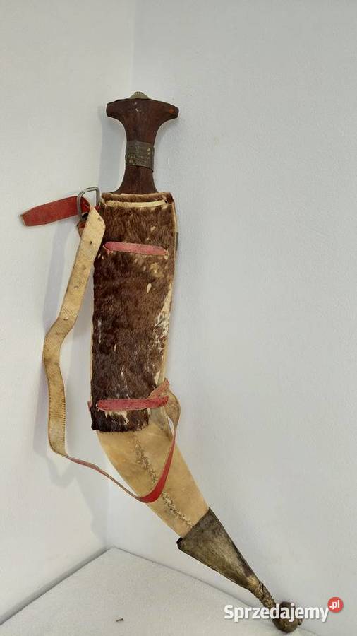 Sztylet miecz Gile ludu Afar Krzykawa