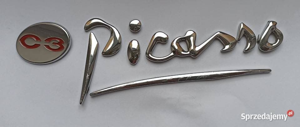 Napis emblemat Citroen C3 Picasso 0812r