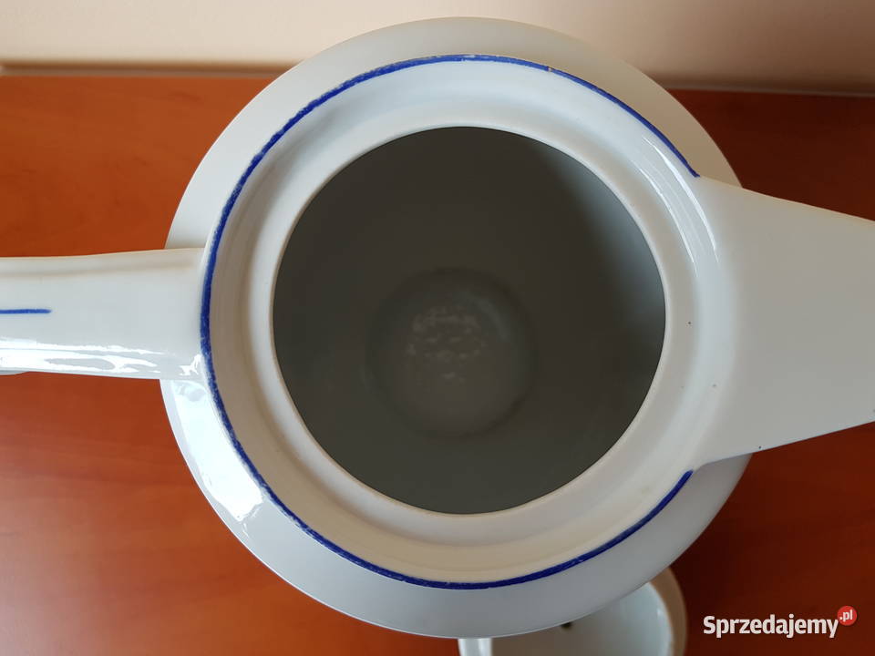 Sygnowany dzbanek ALEKSANDER Ćmielów stara Porcelana i szkło Dąbrowa Górnicza