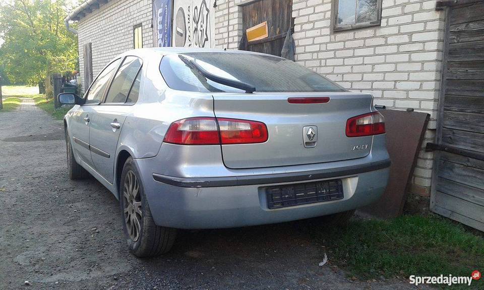Renault Laguna II srebrna hatchback Bogucin sprzedam